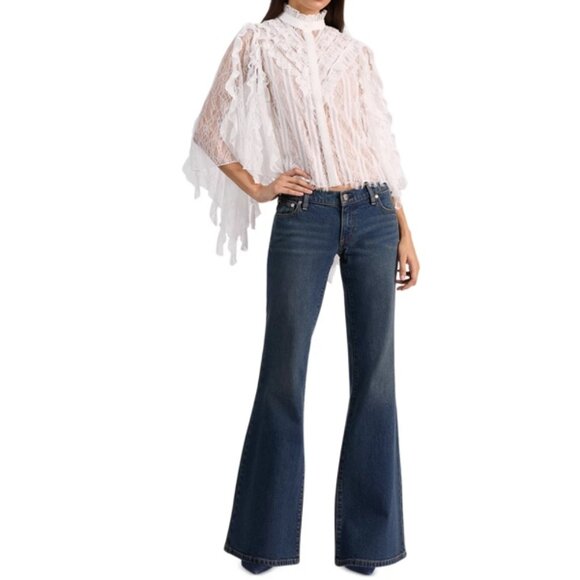 Alice and Olivia Rheba Mock Neck Top - Picture 4 of 5